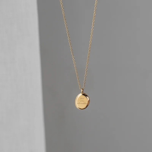 18K Gold Plated “You are adorable” Pendant Necklace - Picture 4 of 9